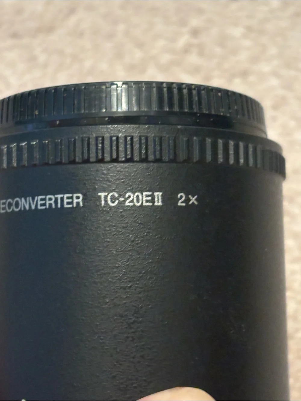 Nikon AF-S Teleconverter TC-20E II 2.0x Black Teleconverter